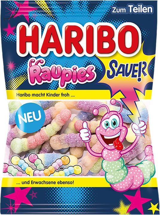 Produktbild Haribo Raupis sauer (1 Stk., 175 g)