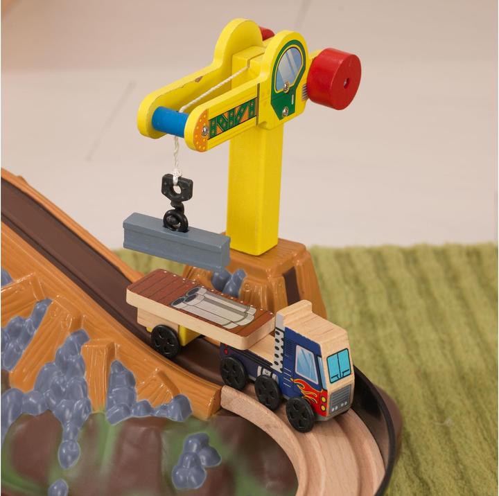 Produktbild KidKraft Baustelle mit Aufbewahrungsbox