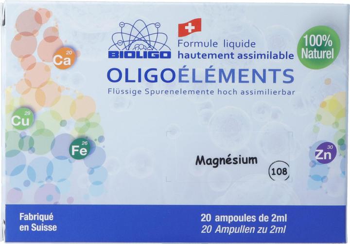 Image du produit Bioligo magnésium sol (20 pièce(s), Ampoules, 104 g)