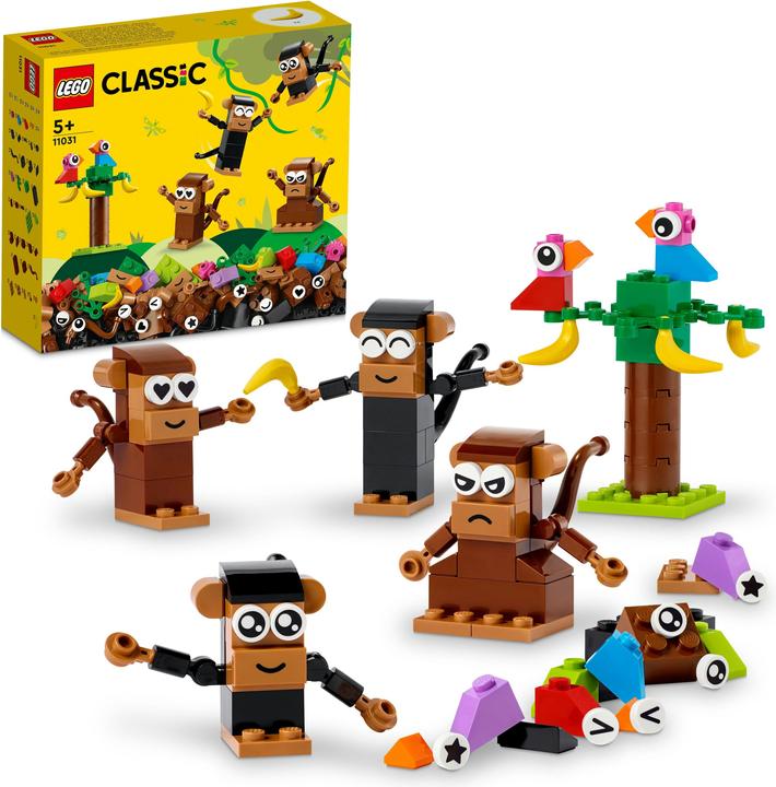 Produktbild LEGO Affen Kreativ-Bauset (11031, LEGO Classic)