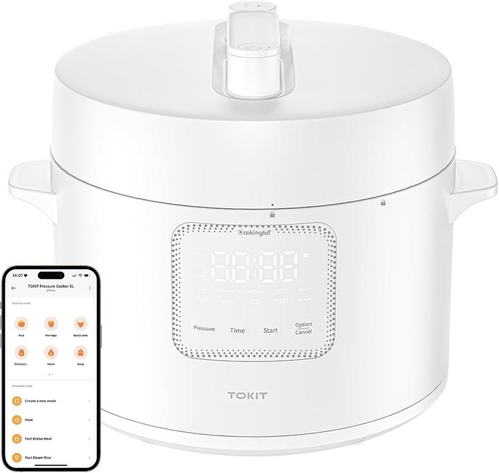 Actual product image Tokit Pressure cooker
