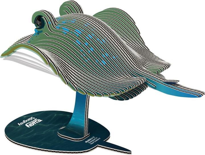 Actual product image Eugy 3D craft set stingray (MQ6)