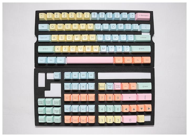 Ducky Cotton Candy PBT Double-Shot