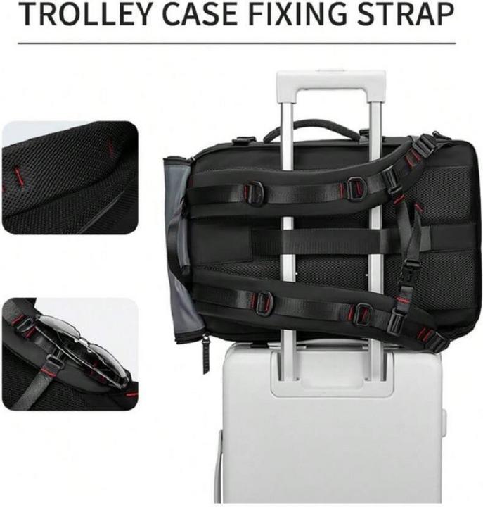 Actual product image Only-Bags.Store Waterproof 40.64 Cm Business Laptop Backpack, Travel Backpack With Separate Shoe Bag, Outdoors