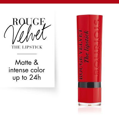 Image du produit Bourjois Rouge Velvet Le rouge à lèvres (08 Le mignon de Rubi)