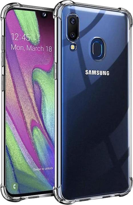Immagine prodotto Techsuit - Shockproof Clear Silicone - Samsung Galaxy A40 - Clear (Samsung Galaxy A40)