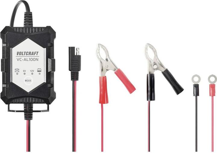 Produktbild Voltcraft VC-AL100N VC-13188600 Automatikladegerät 6 V, 12V 1A (12V, 6V, 1 A)