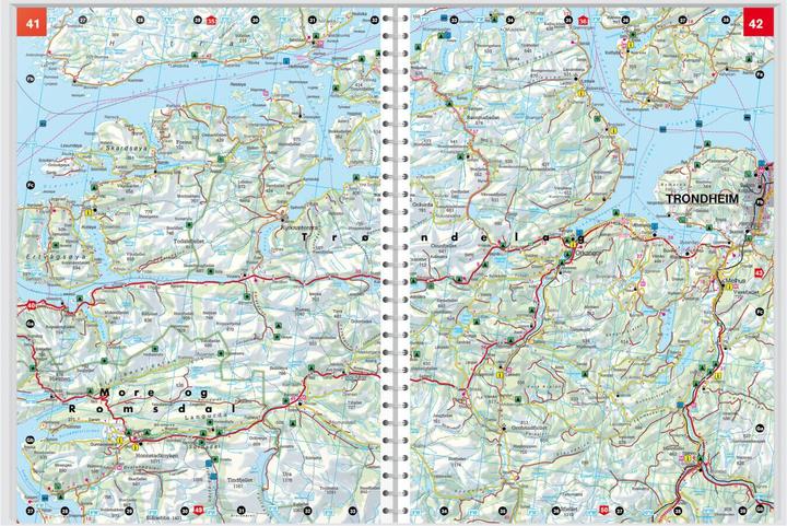 Produktbild Norwegen, Autoatlas 1:250.000 - 1:400.000, freytag & berndt