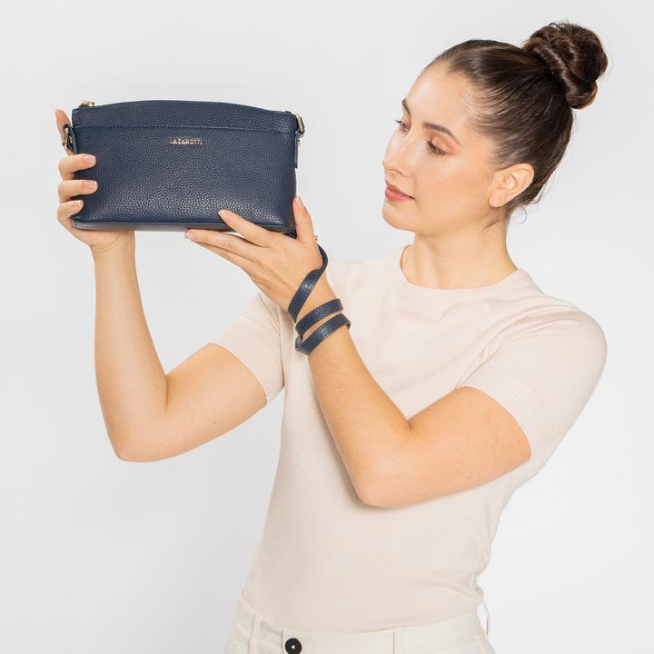 Produktbild Lazarotti Bologna Leather Umhängetasche Leder 24 cm
