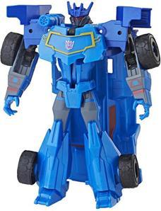 Actual product image Hasbro Transformers Cyberverse 1-Step Changer - Optimus Prime Energon Axe Attack Action Figure //E3522-E364