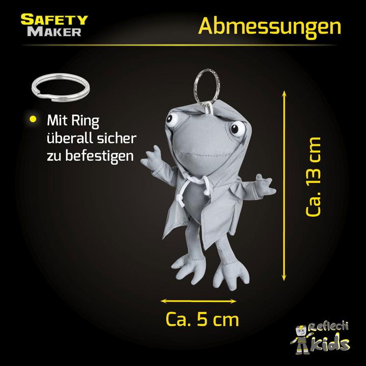 Immagine prodotto SafetyMaker Ciondolo morbido Froggy riflettente
