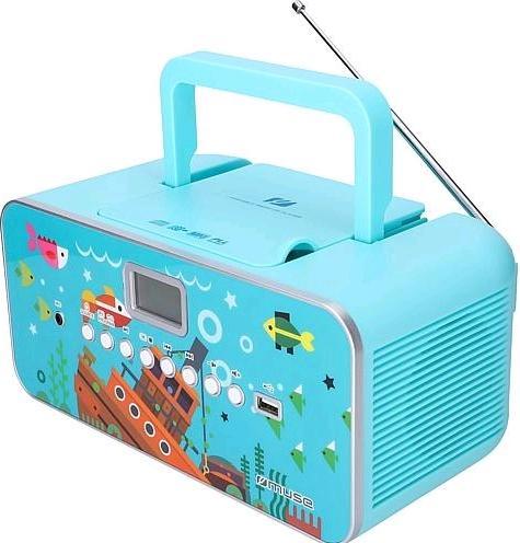 Actual product image Muse M29KB Children's CD Player CD, FM, USB Incl. microphone (FM, MW, PLL)
