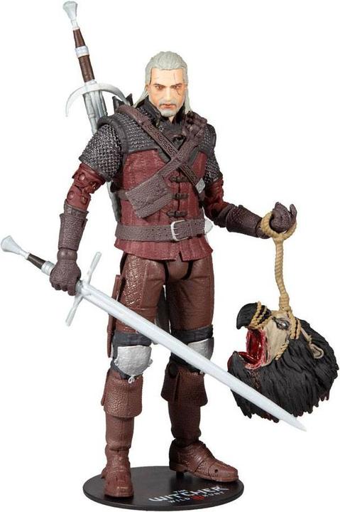 Produktbild McFarlane Action Figure The Witcher 3 : Geralt (Wolf Armor) 18 cm
