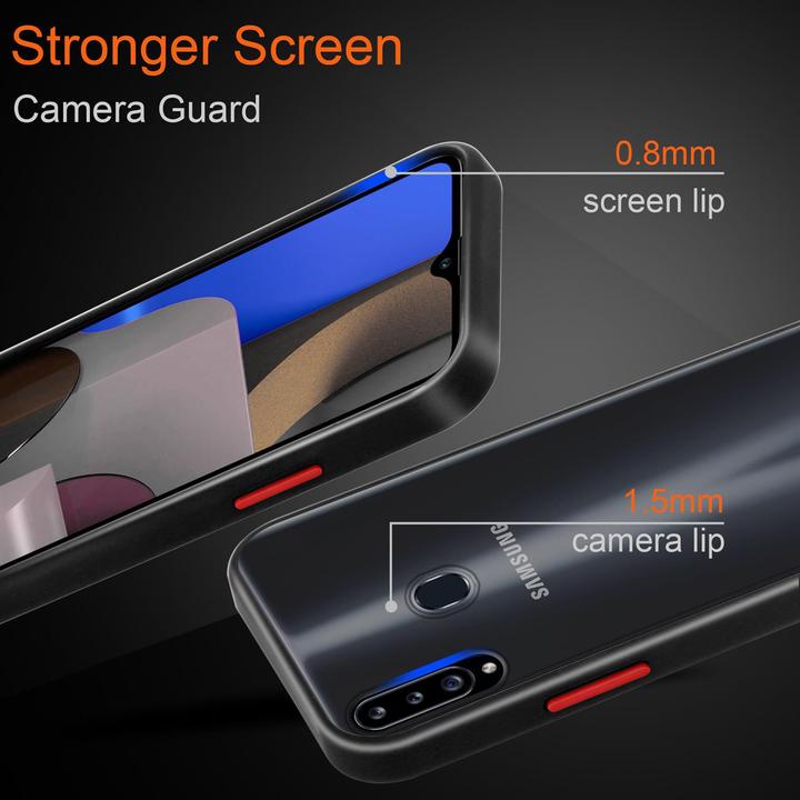 Actual product image Cadorabo Hybrid Matt Cover (Samsung Galaxy A20s)