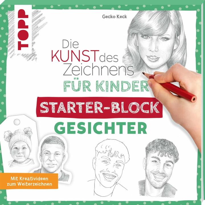 Immagine prodotto Il blocco iniziale L'arte del disegno per bambini - Volti