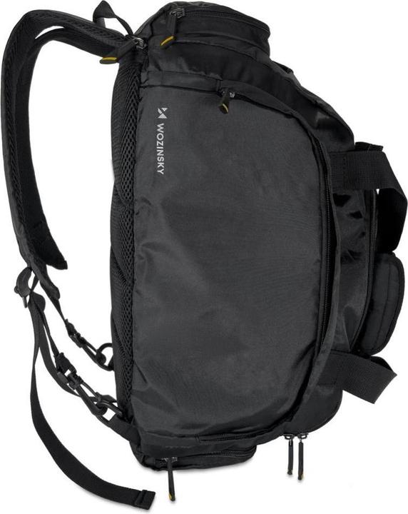 Immagine prodotto Wozinsky Borsa da viaggio sportiva Zaino Bagaglio a mano 40x20x25 cm per aereo Nero (WSB-B01) (16 l)