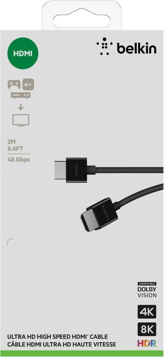 Immagine prodotto Belkin HDMI – HDMI (2 m, HDMI)
