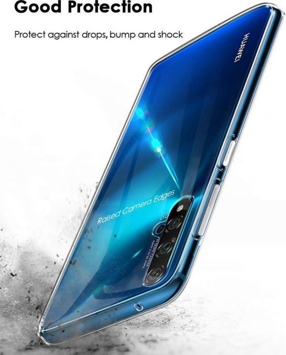 Actual product image Screenguard Huawei Nova 5T Flexible TPU Clear Case (Huawei Nova 5T)