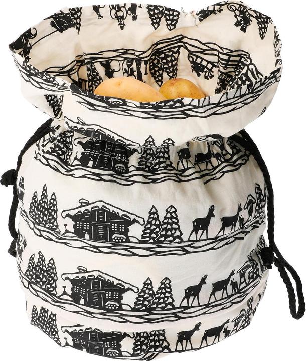 Actual product image Nouvel Potato bag Snow World Beige/Black