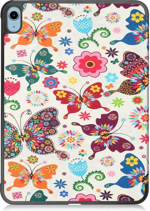 Immagine prodotto Cover-Discount iPad 2022 (10a generazione) - Custodia Smart Tri-fold in pelle con farfalle (iPad 2022 (10a generazione))