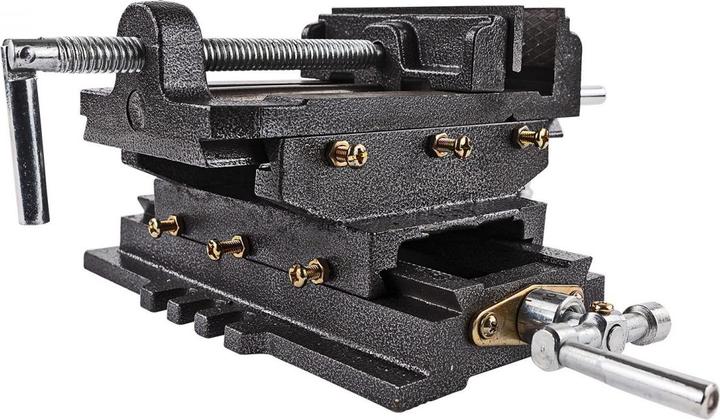 Produktbild Dema Maschinenschraubstock 2 Achsen Schraubstock 125mm (125 mm)