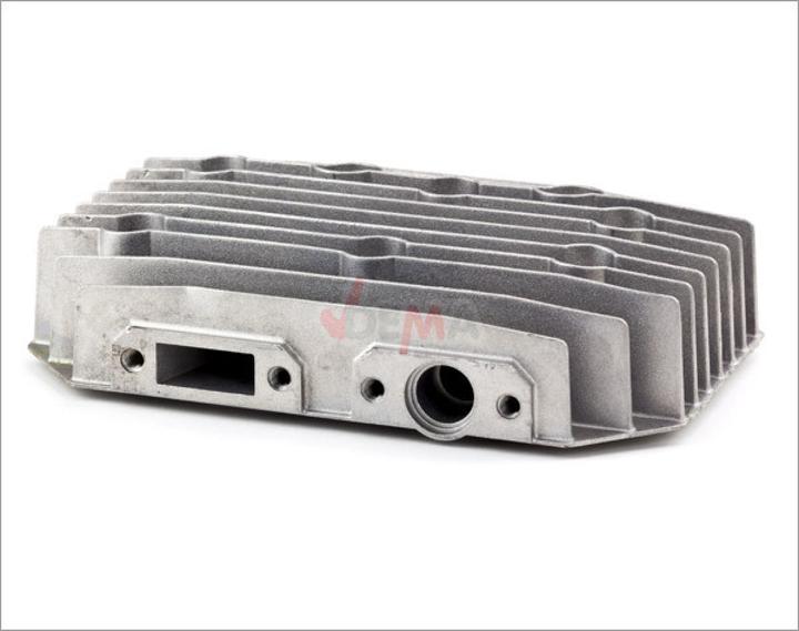 Image du produit Dema Aluguss Zylinderkopf 11 Kühlrippen 4 Anschlüsse für Kompressor Art. 24517