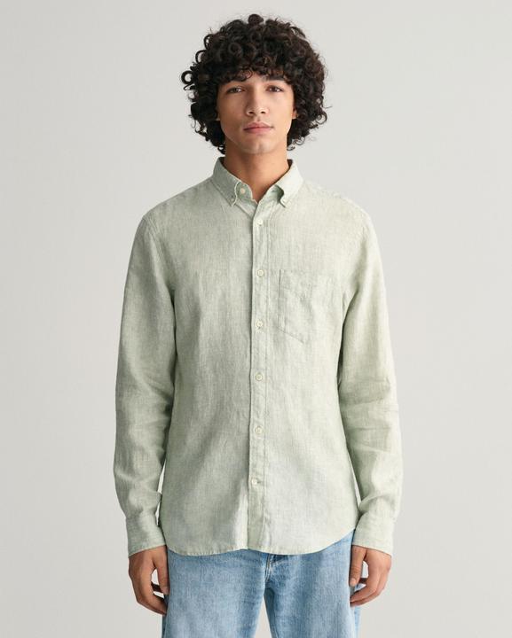 Actual product image GANT striped shirt reg linen (M)