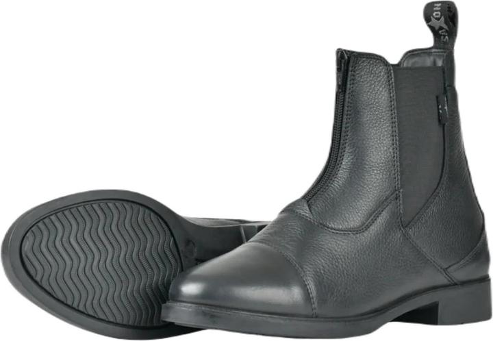 Actual product image Saxon Unisex Adult Allyn Leather Zip Paddock Boots (45.5)