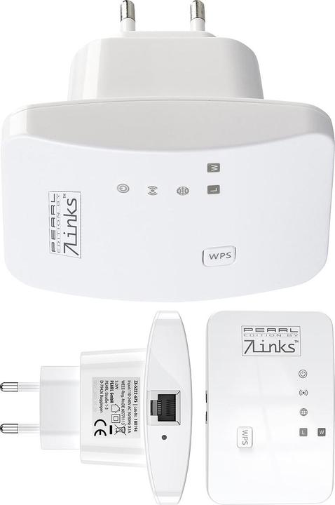 Produktbild 7links Mini-WLAN-Repeater mit WPS-Taste