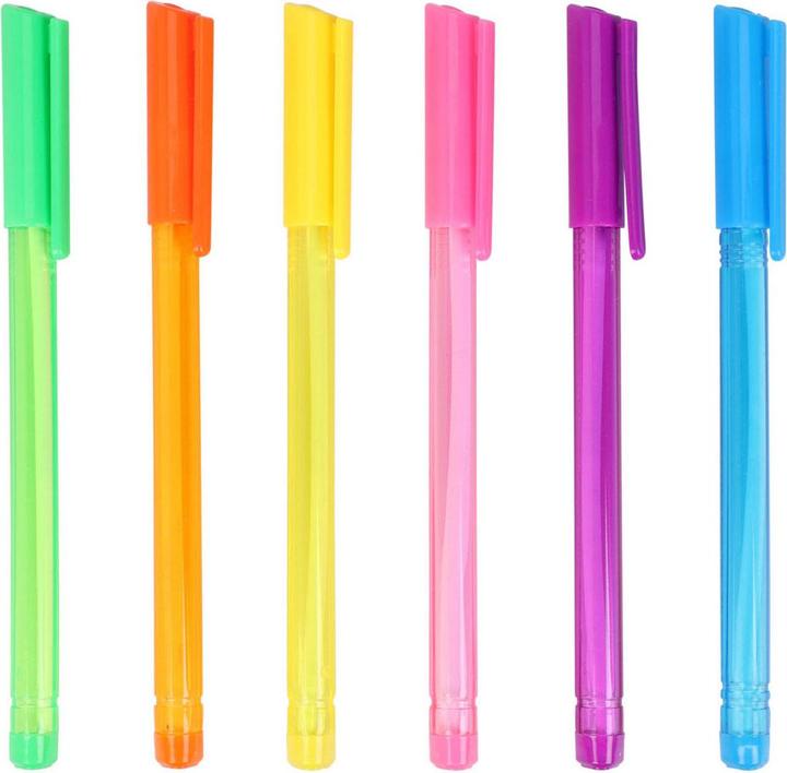 Immagine prodotto Penne a sfera colorate, 5 pezzi. (Multicolore, 5 x)