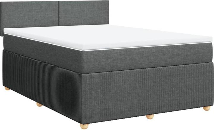 Image du produit VidaXL Bo x lit de saut avec matelas 160 x 200 cm Tissu (160 x 200 cm, 160 x 200 cm)