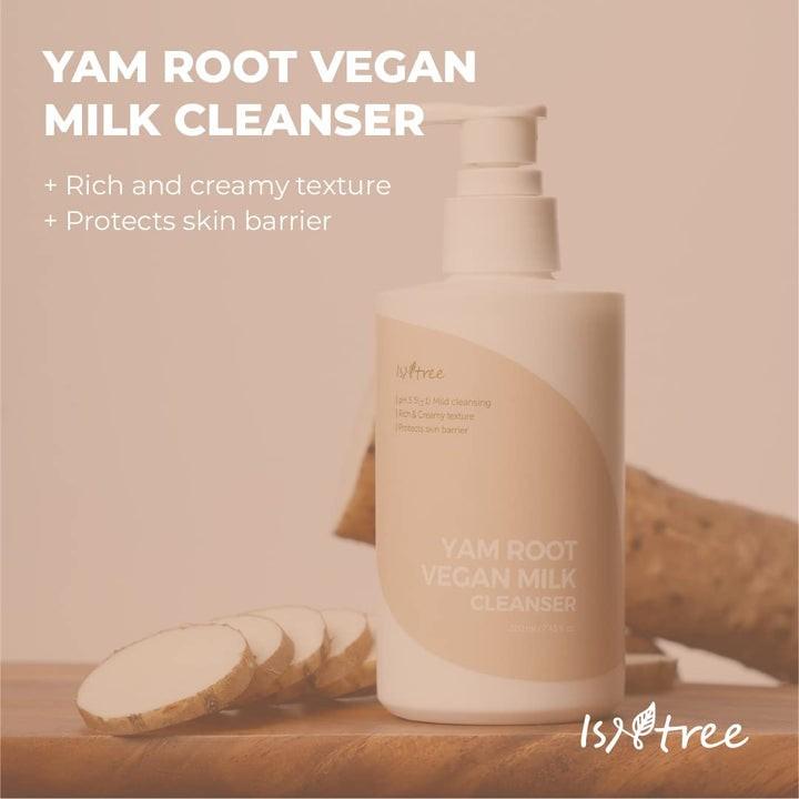 Image du produit Isntree Lait végétalien à l'igname (Lait nettoyant, 220 ml)