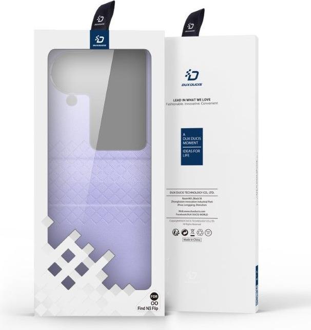 Actual product image Dux Ducis Bril Series Leather Cover (Oppo Find N3 Flip)