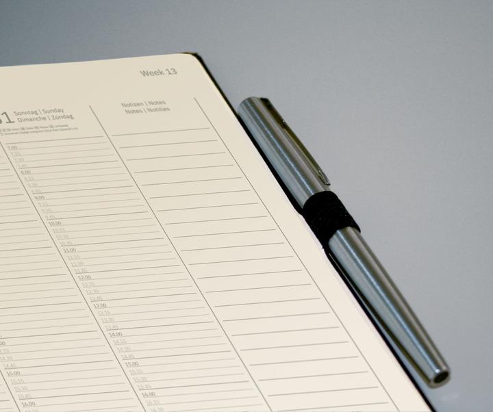 Actual product image Sigel Weekly calendar (A4+, Hardcover, German)