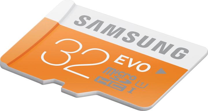 Immagine prodotto Samsung EVO microSDHC con adattatore (32 GB, microSDHC, U1, UHS-I)