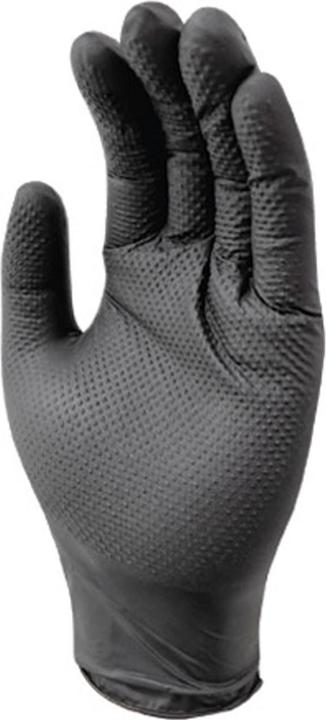 Produktbild Ulith Nitrilkautschuk Handschuhe mit Diamantenstruktur, 50 Stk. (M)