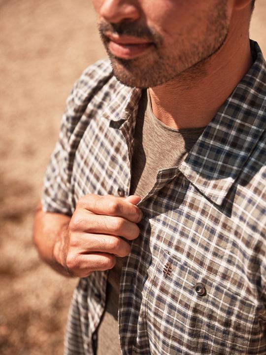 Actual product image Royal Robbins Redwood Plaid S/S (S)