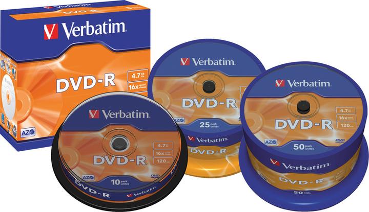 Immagine prodotto Verbatim Dvd-R (25 x)