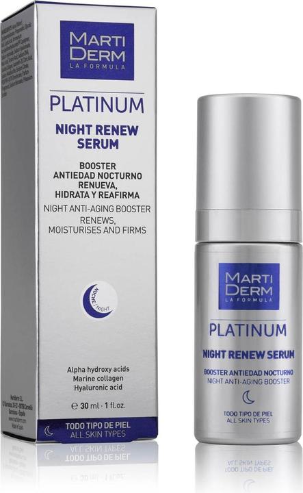 Actual product image Martiderm PLATINUM Night Renew (30 ml)