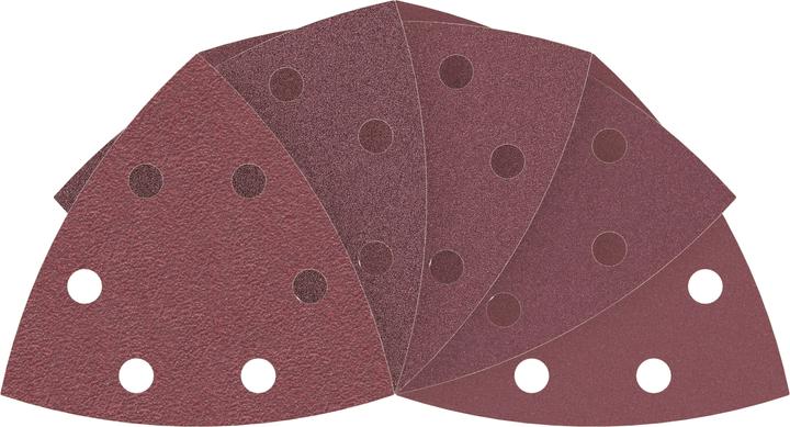 Immagine prodotto Bosch Zubehör Foglio abrasivo PRO F460, 93 x 93 mm, G60, G80, G120, G180, G240, 5 pezzi. (60, 80, 100, 120, 180)