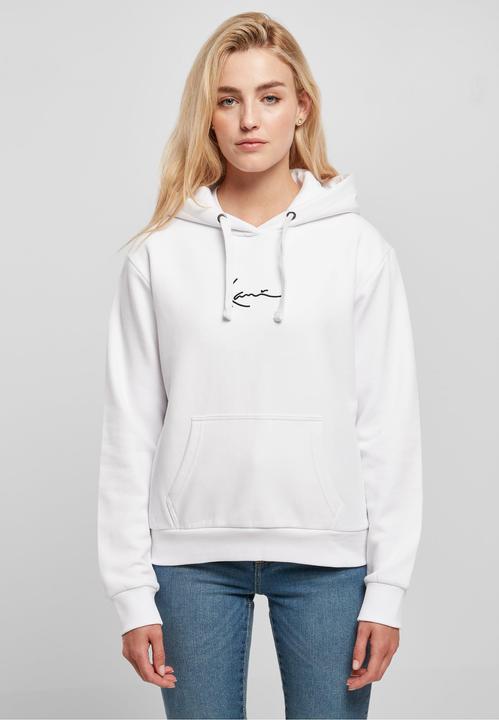 Actual product image Karl Kani Kkwq32004wht Small Signature Hoody Wht (L)