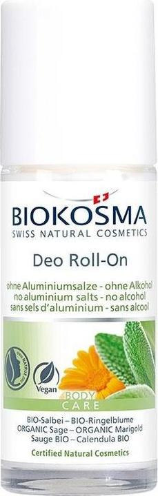 Actual product image Biokosma Deo Roll on Salb Ringe BIO 50ml (Roll-on, 50 ml)