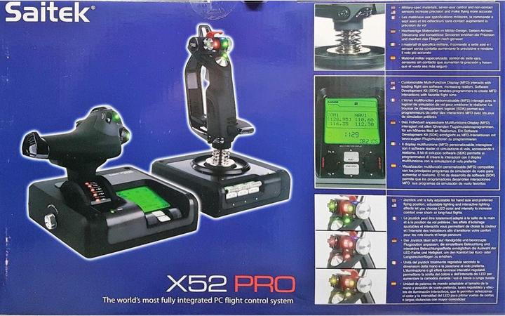 Productafbeelding Logitech G Saitek X52 Pro (PC)