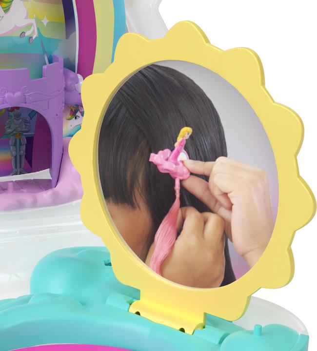 Actual product image Polly Pocket Unicorn Hair Game Box