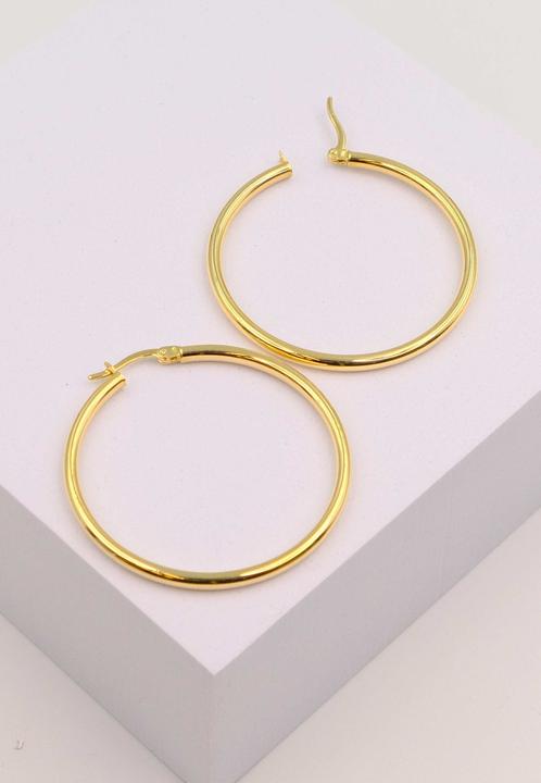 Produktbild Muau Creolen (750/18K Gelbgold)
