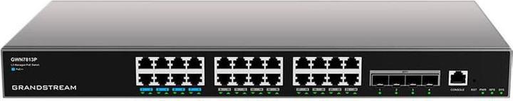 Actual product image Grandstream GWN7813P Layer-3 Managed Switch 24-Port PoE (24 Ports)