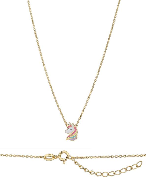 Produktbild Leyda Pferd Kids Schmuck (Emaille, Silber 925 1 Mikron Gelb Vergoldet 18k)