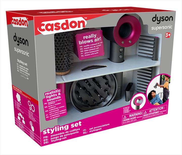 Actual product image Casdon Dyson Supersonic Styling Set
