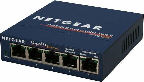 Immagine prodotto Cudy Switch di rete GS105 Gigabit Ethernet (10/100/1000) Nero (5 Porti)
