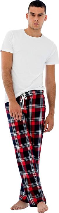 Actual product image Skinni Fit Skinnifit Mens Tartan Pyjama Trousers (XS)